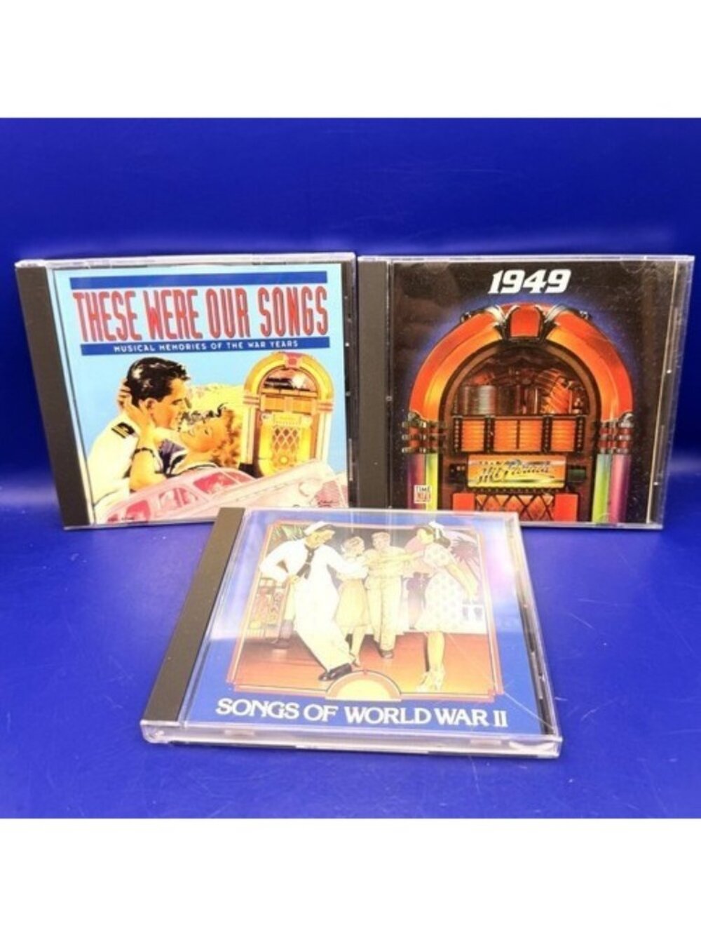 Time Life CD Lot WWII Songs War Years 1949 Big Band Swing Vocal Jazz Set of 3